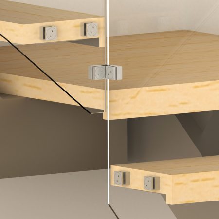 Suportes para escadas e varandas